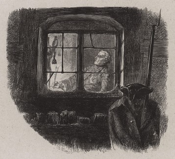 Ночь Фридриха II. Illustrations des œuvres de Frédéric le Grand, л.112. Лондон, 1882