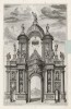 Фронтиспис Historischer Bilder-Bibel. Том III (из Biblisches Engel- und Kunstwerk -- шедевра германского барокко. Аугсбург. 1700 год)