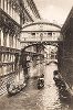 Мост Вздохов в Венеции. Ricordo Di Venezia, 1913 год.