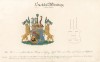 Герб герцогства Саксен-Альтенбург. Из немецкого гербовника середины XIX века