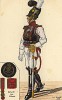 1807 г. Адъютант лейб-кирасирского полка гвардии короля Саксонии. Коллекция Роберта фон Арнольди. Германия, 1911-29