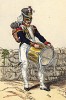 1810 г. Барабанщик французской линейной пехоты. Коллекция Роберта фон Арнольди. Германия, 1911-28
