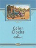 Обложка буклета часовой компании Color Clocks by Gilbert. 