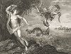 Персей и Андромеда работы Тициана. Лист из знаменитого издания Galérie du Palais Royal..., Париж, 1808