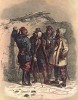 Французские офицеры в Крыму зимой 1854 года (из популярной в нацистской Германии работы Мартина Лезиуса Das Ehrenkleid des Soldaten... Берлин. 1936 год)