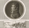 Гийом-Филибер Дюэм (1766-1815) - сын нотариуса, дивизионный генерал (1794), участник и герой революционных и наполеоновских войн, граф (1814) и пэр (1815) Франции. В сражении при Ватерлоо взят в плен, умер от ран через два дня. Париж, 1804
