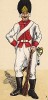 1800 г. Солдат пехотного полка кюрфюрста королевства Саксония. Коллекция Роберта фон Арнольди. Германия, 1911-29