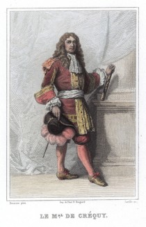 Франсуа де Бланшфор де Креки де Бонн, маркиз де Марин (1629-1687) - маршал Франции и выдающийся полководец эпохи Людовика XIV