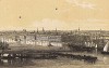 Вид на город Санкт-Петербург со стороны реки Невы из издания "Россия и её цари" историка Элизабет Джейн Брабазон, Лондон, 1855 год.