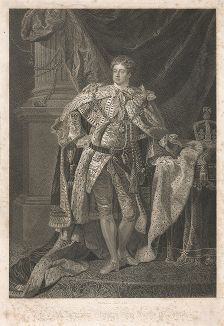 Георг IV (1762--1830) - принц-регент, а затем и король Великобритании и Ганновера.
