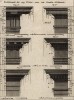 Архитектура. Антаблементы пяти архитектурных ордеров (Ивердонская энциклопедия. Том I. Швейцария, 1775 год)