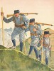 Униформа швейцарских горных стрелков во время Первой мировой войны. Notre armée. Женева, 1915