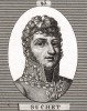 Луи-Габриэль Сюше (1770-1826), сын торговца шёлком, рядовой Национальной гвардии (1791), бригадный (1798) и дивизионный (1799) генерал, любимец солдат, граф (1808), маршал Франции (1811) и герцог д'Альбуфера (1812). При Бурбонах пэр Франции (1819).
