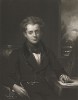 Генри Ливерсидж (1802--1832), английский художник, рано ушедший из жизни, мастер жанровых сцен. Меццо-тинто Генри Казенса с единственного портрета художника кисти Вильяма Брэдли. Лондон. 1835 год
