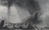 Снежная буря. Переход армии Ганнибала через Альпы (лист из альбома "Галерея Тёрнера", изданного в Нью-Йорке в 1875 году)