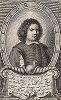 Ричард Коллин (1627 -- ок. 1697 гг.) -- фламандский гравер. Гравюра Питера Клуэ. 
