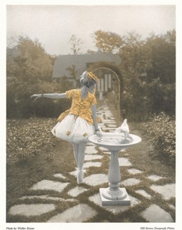 Балерина в саду. 