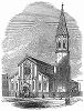 Церковь Сент--Маттайас в лондонском районе Бетнал--Грин, построенная в 1848 году по проекту британских архитекторов Томаса Генри Уайетта (1807 -- 1880) и Дэвида Брэндона (1813 -- 1897) (The Illustrated London News №304 от 26/02/1848 г.)