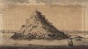 Знаменитая гора Святого Михаила в графстве Корнуолл (Англия) (из A New Display Of The Beauties Of England... Лондон. 1776 г. Том 2. Лист 388)