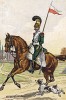1811 г. Солдат 5-го полка французской легкой кавалерии. Коллекция Роберта фон Арнольди. Германия, 1911-28