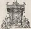 Царица мира (из Biblisches Engel- und Kunstwerk -- шедевра германского барокко. Гравировал неподражаемый Иоганн Ульрих Краусс в Аугсбурге в 1700 году)
