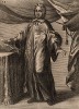 Рыцарь ордена Иисуса и Марии, учреждённого в 1615 г. папой Павлом V. Catalogo degli ordini equestri, e militari еsposto in imagini, e con breve racconto. Рим, 1741