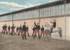 Занятия кавалерийских подразделений военной академии Сен-Сир. L'Album militaire. Livraison №13. École spéciale militaire de Saint-Cyr. Service interieur. Париж, 1890
