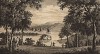 Парк Пейнсхилл, построенный на 80 гектарах Чарльзом Гамильтоном в 1738-1773 гг., считается одним из красивейших пейзажных парков Англии (из A New Display Of The Beauties Of England... Лондон. 1776 год. Том 1. Лист 109)