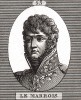 Жан-Франсуа Лемаруа (1777-1836), дивизионный генерал (1802). Портрет из альбома гравюр "Военные кампании Франции времён Консульства и Империи". Campagnes des francais sous le Consulat et L'Empire. Париж, 1834
