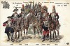 1750-1911 гг. Мундиры и знамена 8-го кирасирского полка французской армии, сформированного в 1665 г. и сражавшегося при Флерюсе, Ваграме, Бородино и Ганау. Коллекция Роберта фон Арнольди. Германия, 1911-29