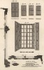 Столярная мастерская. Ставни (Ивердонская энциклопедия. Том VIII. Швейцария, 1779 год)