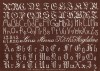 Шрифты кондитерские, чаще всего используемые известным баварским кондитером Максом Бернхардом