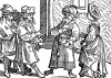 Мамелюки. Иллюстрация Йорга Бреу Старшего к описанию путешествия на восток Лодовико ди Вартема: Ludovico Vartoman / Die Ritterliche Reise. Издал Johann Miller, Аугсбург, 1515