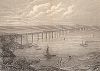 "Первый Тей-бридж" - железнодорожный мост через залив Тей в Данди, Шотландия, построенный в 1878 году. 