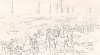Калька-ключ с детальным указанием названий мест, персонажей и предметов, изображённых на листе 34 (артикул 08-003488) первой части The Seat of War in the East by William Simpson... Лондон. 1855 год