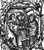 Инициал (буквица) C, выполненный Эрхардом Шёном для Missale des Bistums Eichstatt. Нюрнберг, 1517