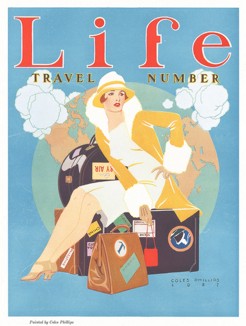Обложка Коулса Филлипса для журнала Life за 1927 год. 