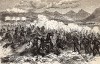 Русско-турецкая война 1877-78 гг. Поражение турецкой армии у Карса. The war in the East. An illustrated history of the conflict between Russia and Turkey with a review of the Eastern question. Нью-Йорк, 1878