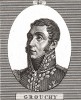 Эммануэль Груши (1766-1847), маркиз, в 14 лет начал службу в королевской армии, во время Великой Французской революции отказался от титула, бригадный (1792) и дивизионный (1795) генерал. В сражении при Нови 15 августа 1799 г. командовал дивизией,