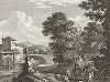 Бегство в Египет кисти Ханса Бола. Лист из знаменитого издания Galérie du Palais Royal..., Париж, 1808