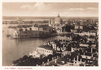 Панорама Венеции. Ricordo Di Venezia, 1913 год.