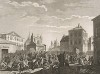 Массовые убийства «патриотов» в Монтобане 10 мая 1790 г. В городе Монтобан происходят столкновения Национальной гвардии патриотов-протестантов с муниципальными войсками аристократов-католиков. Порядок наводит федеральная кавалерия. Париж, 1804