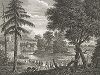 Торжественная процессия со Святыми Дарами (Корпус Кристи), приписываемая Аннибале Карраччи. Лист из знаменитого издания Galérie du Palais Royal..., Париж, 1786