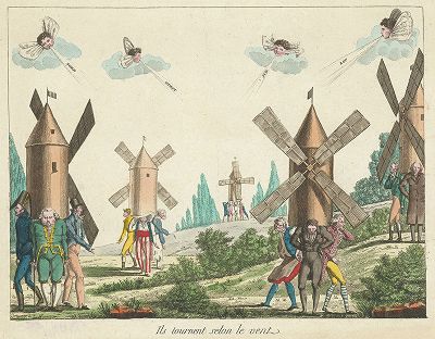 Ветряные мельницы. Французская политическая сатира 1813-15 годов. 