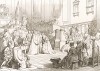 25 июля 1678 г. Венецианка Елена Корнаро Пископия (1646-84) - первая женщина в мире, получившая звание доктора наук. Storia Veneta, л.138. Венеция, 1864