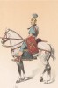 Древнеримский кавалерист (из "Иллюстрированной истории верховой езды", изданной в Париже в 1891 году)