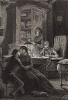 Иллюстрация 11 к первой части автобиографического романа Альфонса Доде "Малыш". Париж, 1874