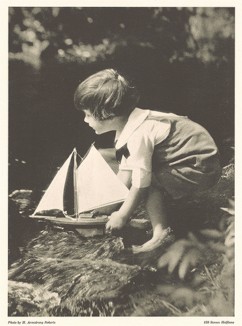 Юный моряк. Фотография Г. Армстронга Робертса. 