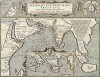Карта части Азии. Erythraei sive Rubri Maris Periplus Olim ab Arriano descriptus. Составил Абрахам Ортелиус. Антверпен, 1601