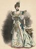 Французская мода из журнала La Mode de Style, выпуск № 50, 1896 год.